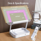 ZOEY Acrylic Book Stand for Reading Adjustable Book Holder - Image 2