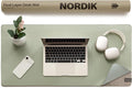 Nordik Felt and Leather Desk Mat by NordikByDesign