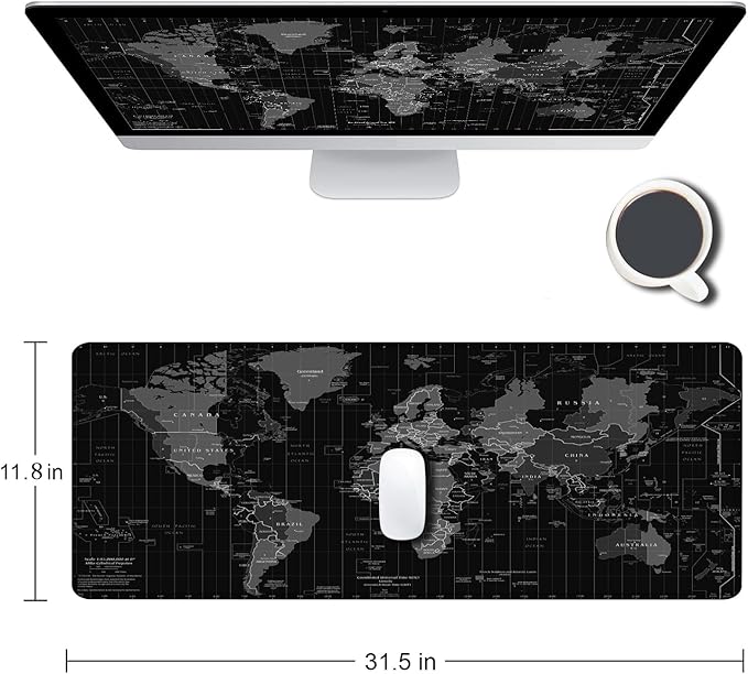 Armanza Large Gaming Mouse Pad, Long Mouse Pads - Image 2
