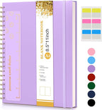Blank Spiral Notebook Journal 8.5” x 11”, A4 Large Sketch Book by UEBZFOCS