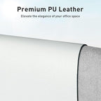 Aothia Leather Desk Pad Protector, Office Desk Mat, Large Mouse Pad, Non-Slip - Image 2