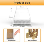 Square Chair Leg Protectors for Hardwood Floors - Image 3