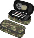 YIJIUWKIS Camo Pencil Case for Kids Boys Girls, Big Capacity Green Pencil Pouch by YIJIUWKIS