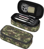 YIJIUWKIS Camo Pencil Case for Kids Boys Girls, Big Capacity Green Pencil Pouch by YIJIUWKIS