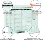 TSJ OFFICE Glass Calendar Whiteboard - Image 3