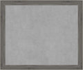 Amanti Art Grey Framed Magnetic Board 23x27 Medium Vision Board by AmantiArt