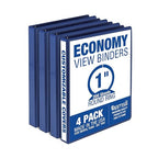 Samsill 1 Inch 3 Ring Binders, Made in USA, Economy Round Ring, 200 Sheet by Samsill