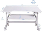 Rocelco 32" Height Adjustable Standing Desk Converter BUNDLE - Image 3