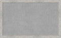 Amanti Art Silver Framed Magnetic Board 27x43 Large Vision Board by AmantiArt