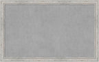 Amanti Art Silver Framed Magnetic Board 27x43 Large Vision Board by AmantiArt