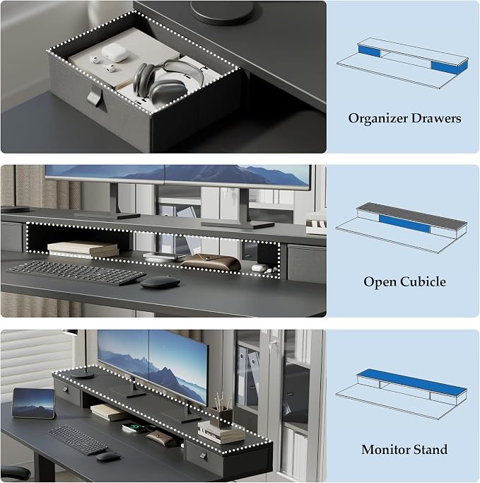 Klicelor 63 Inch Electric Standing Desk - Image 4