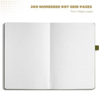 VIVID SCRIBBLES Dotted Journal – 160gsm Bleed Proof Thick White Paper – 200 - Image 6