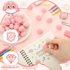 Gilprop 48 Pcs Brain Shaped Erasers Bulk, 1 Inch Mini Halloween Erasers - Image 4