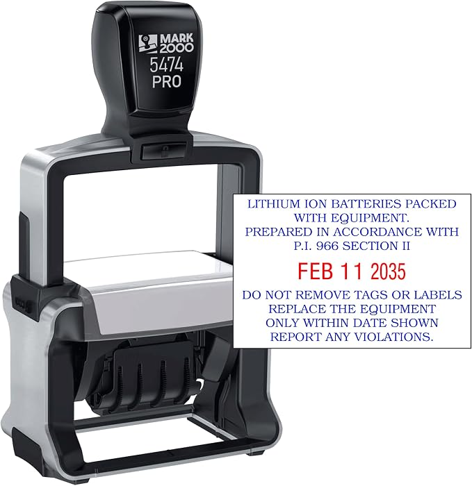 Mark 2000 5474 Professional Self Inking Date Stamp by Mark2000