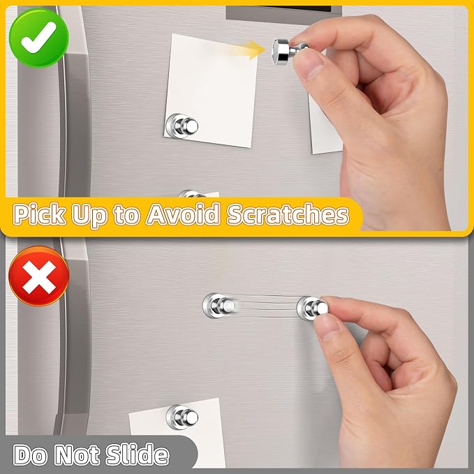 VNDUEEY 200 Pack Fridge Magnets Whiteboard Magnets, Refrigerator Magnets - Image 4