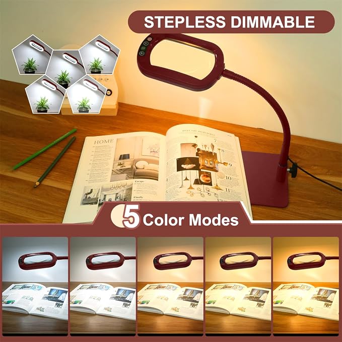 Veemagni 10X Rectangle Magnifying Glass - Image 3