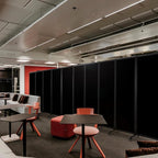Upgrade Version Room Partition and Divider, Freestanding Rolling Dividers - Image 6