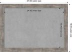 Amanti Art Silver Framed Magnetic Board 19x27 Medium Vision Board - Image 4