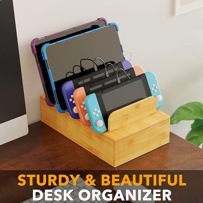 SpaceAid Bamboo Charging Station - Image 7