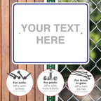 Custom Sign, Personalized Metal Signs, Customize - Image 4
