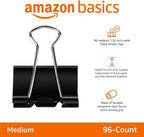 Amazon Basics Sturdy Binder Clips - Image 2