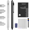 Shuttle Art 4 in 1 Multicolor Pen, 2 Pack Retractable Ballpoint Pens by ShuttleArt