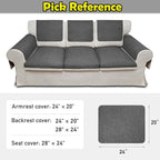 Couch Arm Covers, Waterproof Armrest Cover - Image 6