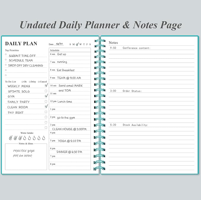 Daily Planner Undated - Image 3