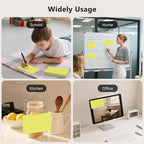 250 Count Index Cards 3 x 5 Inch, Heavyweight Yellow Lined Note Cards Portable - Image 7