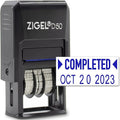 ZIGEL D50 Date Stamp with Completed by ZIGEL
