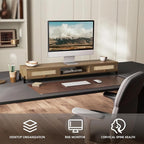 Fenge Dual Monitor Stand for Desk - Image 7