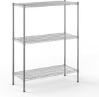 Regal Altair 18" Deep x 42" Wide x 54" Height Wire Shelving Kit | 3-Tier | NSF by Regal+Altair