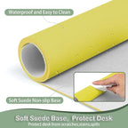Boutilon Leather Desk Pad Protector, Non-Slip Mouse Pad, Laptop Desk Pad - Image 4