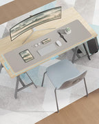 Extra Large Desk mat, Leather Desk Pad Protector, Office Desk Mat, Mouse Pad - Image 7