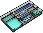 ITAYVAN Desk Drawer Organizer, Small Metal Mesh Drawer Organizer Tray, Office by ITAYVAN