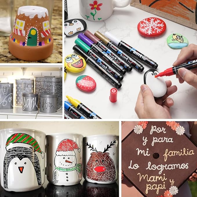Overseas White Paint Pens - Image 4