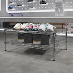 Regal Altair 24" Deep x 36" Wide x 14" Height Wire Shelving Kit | 2-Tier | NSF - Image 2