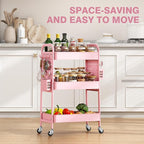 KINGRACK 3 Tier Rolling Cart - Image 6
