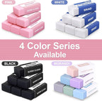 SIKAO Pink Erasers, 6 Pack Block Pencil Erasers – Smudge-Free Latex-Free Cute - Image 9