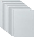 Guakicae 32 Sheets Grey Cardstock 8.5 x 11 Printer Paper, 80lb Thick Silver by Guakicae