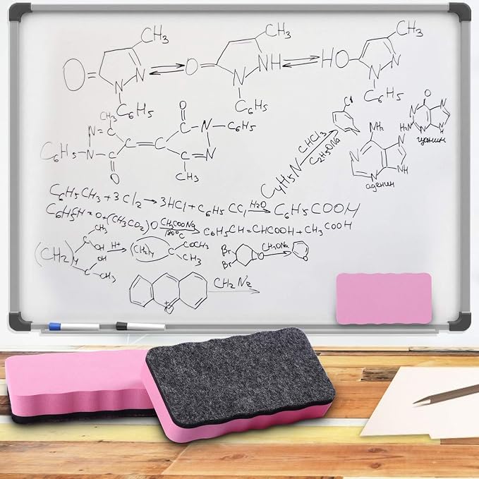 Dry Erase Erasers, 8 Pack Magnetic Whiteboard Eraser Chalkboard Eraser Dry - Image 5