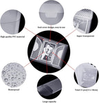 Marspark 21 Pieces Clear Stamp and Die Storage Bag Pockets Resealable Plastic - Image 3