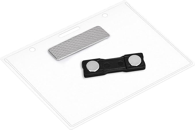 Amazon Basics Horizontal Magnetic Name Badge Holder - Image 3