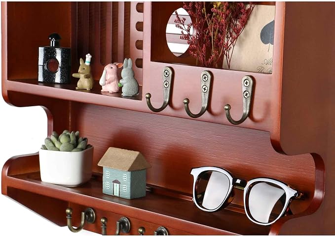 Mutsault Key Holder for Wall, Mail and Key Holder for Home Decor, Key and Mail - Image 5