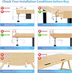 KEEGH No Drill Under Desk Cable Management Tray - Image 5