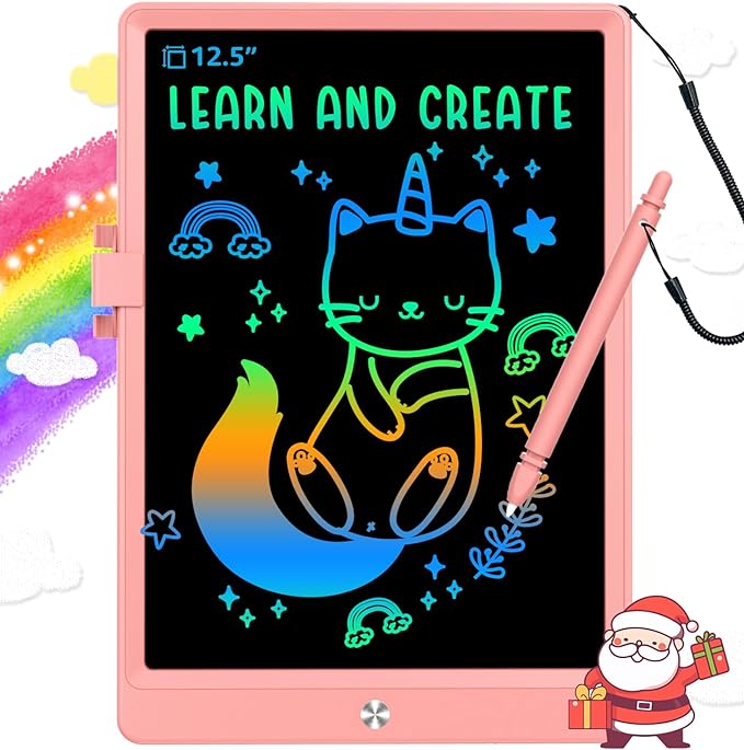 BUKEBU LCD Writing Tablet Doodle Board, 12.5 inch Colorful Drawing Pad by BUKEBU