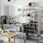 Regal Altair 18" Deep x 24" Wide x 86" Height Wire Shelving Kit | 10-Tier | NSF - Image 7