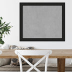 Amanti Art Black Framed Magnetic Board 23x27 Medium Vision Board - Image 5