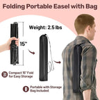 VAIIGO 2Pack Black Easel Stand for Sign & Poster - Image 6