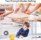 Pomodoro Timer - 11 Preset Productivity Timer, Ring/Vibrate Mode Cube - Image 2